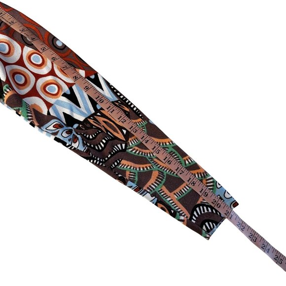 Pierri New York Knit Top L Beaded Sequin Abstract Geometric Stretch Y2K - Picture 8 of 11